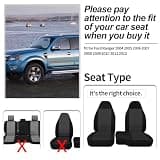 runfider 60/40 High Back Bench Seat Cover for Ford Ranger (2004-2012)