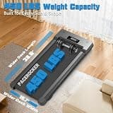 PACEROCKER Walking Pad Treadmill with 12% 9-Level Auto Incline System