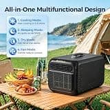 BAYKUL 5000 BTU Compact Portable Camping Tent Air Conditioner