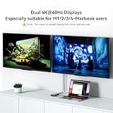 ACASIS USB-C Dual HDMI DisplayLink Adapter