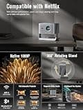 VISSPL 3000 ANSI Smart 4K Ceiling Projector