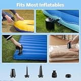 NIBBaNACAL 6000mAh Portable High-Speed Air Pump for Outdoor Inflatables