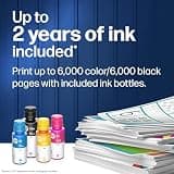 HP Smart Tank 5101 Wireless All-in-One Refillable Printer with High-Capacity Ink