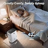 Yaufey 80-Pint Energy Star Certified Dehumidifier with Smart Humidity Control