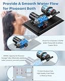 Kohree RV Water Pump & 0.75L Pre-Pressurized Accumulator Tank System, 5.5 GPM