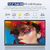 HP 17.3" High-Performance Touchscreen Laptop (AMD Ryzen 5, 16GB RAM, 1TB SSD)