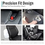 Clazzio Double Cab Manual Driver Black PVC Seat Covers for 3rd Gen Tacoma