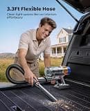 High Power 600W 50KPa Cordless Stick Vacuum Cleaner with Dual Removable Batteries