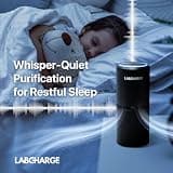LabCharge Small Filterless Plug-In Ionic Air Purifier for Home and Bedroom 5-Pack
