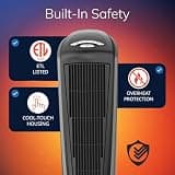 Lasko 751320 1500W Ceramic Tower Space Heater with Widespread Oscillation