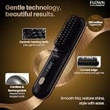 NUMOYA Flown Original Go Brush MAX Cordless Hair Straightener Brush