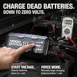 NOCO GENIUS10 10-Amp Fully Automatic Smart Battery Charger and Multi-Chemistry Maintainer