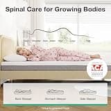 Novilla Bliss 6-Inch Medium-Firm Gel Memory Foam Twin Mattress in a Box