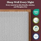 BedStory 4-Inch Extra Firm Memory Foam Mattress Topper, Queen Configuration