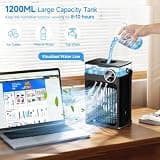CLTTCLLCT 4-in-1 Personal Evaporative Air Cooler with Remote
