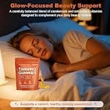 FCOIN Sunless Tanning Gummies with Astaxanthin and Beta Carotene, 60-Count Bottle