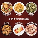 Ninja XL 6.5-Quart Air Fryer with MaxCrisp Technology and 6-in-1 Functionality