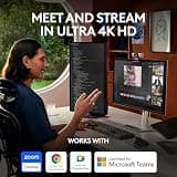 Logitech MX Brio Ultra HD 4K Webcam for Professional High-End Streaming
