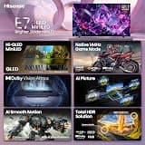 Hisense 100E7SF 100-Inch E7 Cinema Series Mini-LED 4K Smart Fire TV