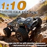 XiyoRC 1:10 Scale 4x4 Off-Road Buggy with IPX4 Water Resistance and 2000mAh Battery