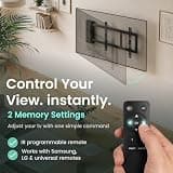 ynVISION.DESIGN Motorized Swing-Out 90-Degree Adjustable TV Wall Mount Bracket