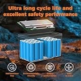LVGINE 12V 100Ah Group 31 LiFePO4 Rechargeable Lithium Iron Phosphate Power Battery