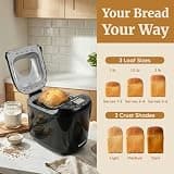 Elite Gourmet 19-Preset Programmable Compact Bread Maker Machine (2 lb)