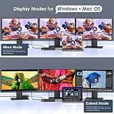WAVLINK 160W DisplayLink Triple 4K Docking Station for Mac and Windows