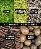 Truvani Organic Plant-Based Vegan Protein Powder, Premium Vanilla Extract