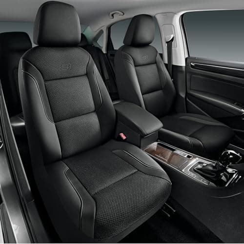 Skechers Memory Foam Air Cool Mesh Thick Automotive Car Seat Covers, Universal