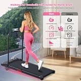 Upgraded 2026 Foldable Walking Pad with Incline and Stabilizing Handle