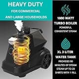 True & Tidy Heavy-Duty Commercial Standing Garment Steamer 3L