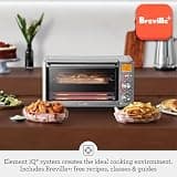 Breville Smart Oven Air Fryer Compact with Element iQ Heating System, 0.5 Cu Ft