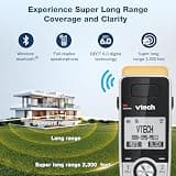 VTech IS8151-5 Super Long Range 5-Handset Cordless Phone with Answering Machine