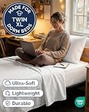 CGK Unlimited Luxury Twin XL 3-Piece Sheet Set, Breathable & Wrinkle-Free Microfiber