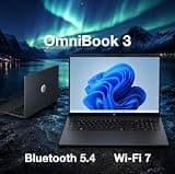 HP OmniBook 7 17.3" FHD Touchscreen AI Laptop (Intel Ultra 7, 32GB RAM, 1TB SSD)