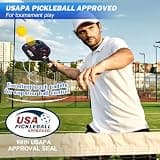 MTEN Fiberglass USAPA Approved Pickleball Paddle Set