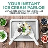 Lerphado Instant Rolled Ice Cream Maker Kit with Heavy-Duty Scrapers