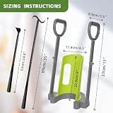 Compression Sock Aid Helper Device with Replaceable Auxiliary Dressing Stick