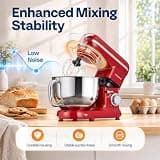 VIVOHOME 660W 10-Speed Tilt-Head Kitchen Electric Stand Mixer, 6-Quart