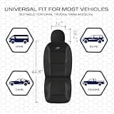 Skechers Memory Foam Air Cool Mesh Thick Automotive Car Seat Covers, Universal