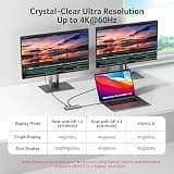 Acer 9-in-1 USB-C Docking Station with Dual 4K@60Hz HDMI and 100W Power Delivery