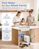 Waterdrop G2P600 Tankless Reverse Osmosis Water Filter System with 600 GPD