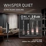 Lasko Elevation Tower Fan with 42-54 Inch Height and 31 ft/s Airflow