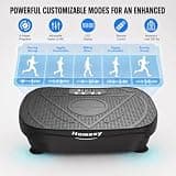 Homesy Low-Impact Full-Body Vibration Plate Exercise Machine Platform