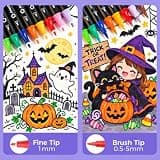 Artecho Dual-Tone Acrylic Paint Markers 72 Colors