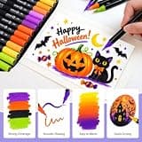 Artecho Dual-Tone Acrylic Paint Markers 72 Colors