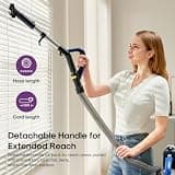 Eureka PowerSpeed Bagless Upright Vacuum with 1.9L Dustbin and 5 Height Settings