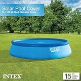 INTEX Floating Bubble Solar Pool Cover for Natural Thermal Water Heating