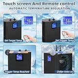 Vikua 1/2HP 1200W Ice Bath Water Chiller